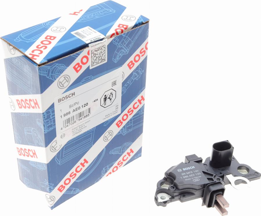 BOSCH 1 986 AE0 120 - Generaatori pingeregulaator onlydrive.pro