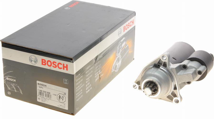 BOSCH 1 986 S00 808 - Käynnistinmoottori onlydrive.pro