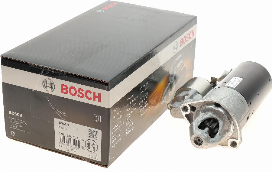 BOSCH 1 986 S00 775 - Käynnistinmoottori onlydrive.pro