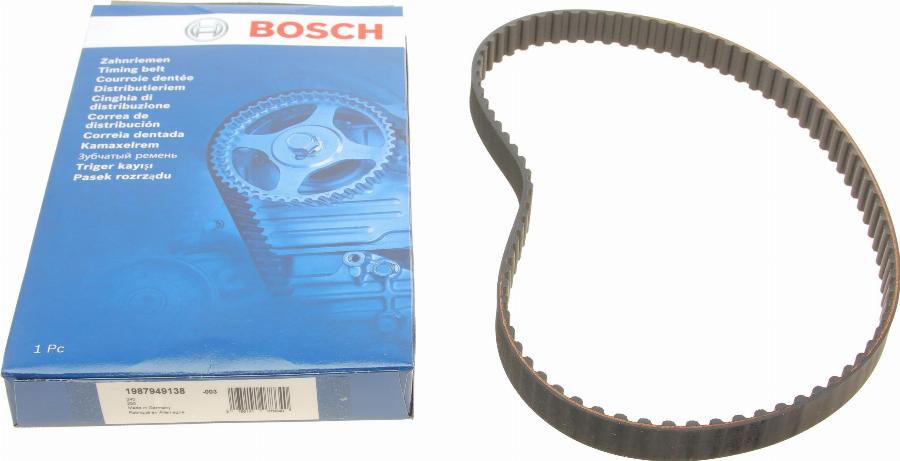 BOSCH 1 987 949 138 - Зубчатый ремень ГРМ onlydrive.pro