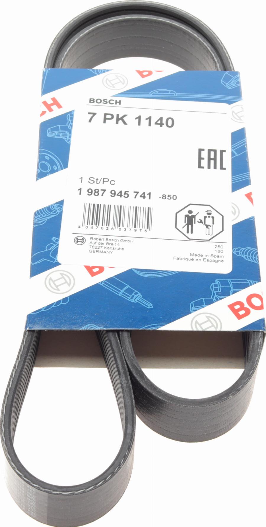 BOSCH 1 987 945 741 - V-Ribbed Belt onlydrive.pro