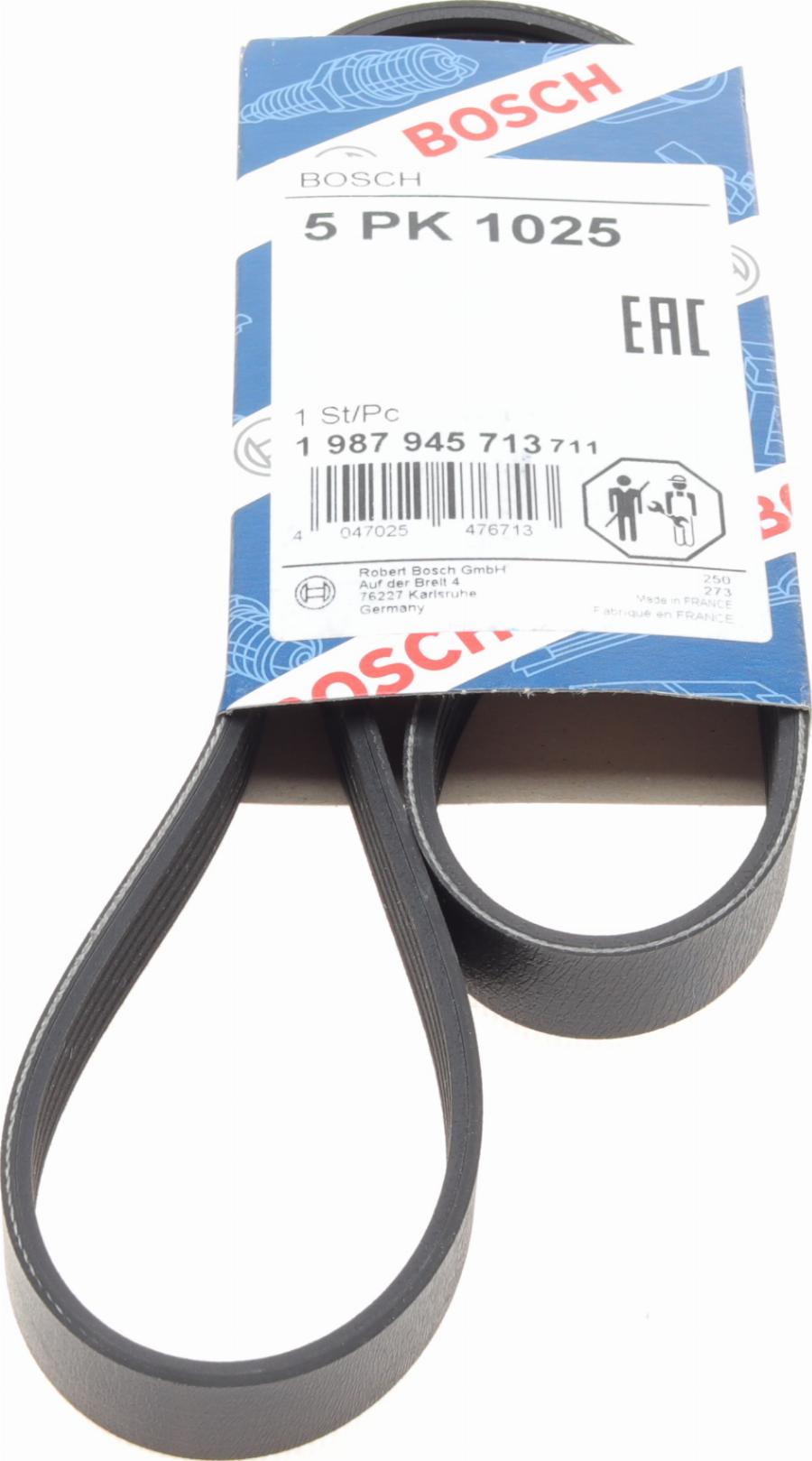 BOSCH 1 987 945 713 - V-Ribbed Belt onlydrive.pro