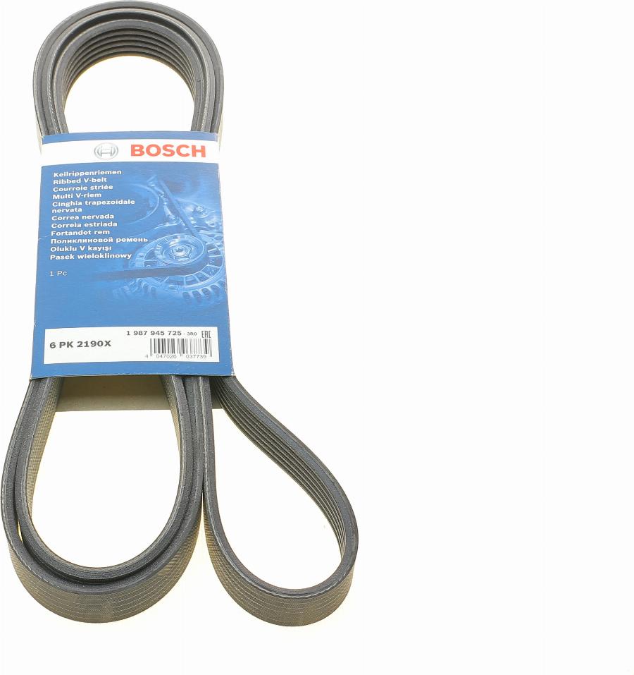 BOSCH 1 987 945 725 - V-Ribbed Belt onlydrive.pro