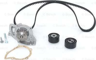 BOSCH 1 987 946 411 - Vesipumppu + jakohihnasarja onlydrive.pro