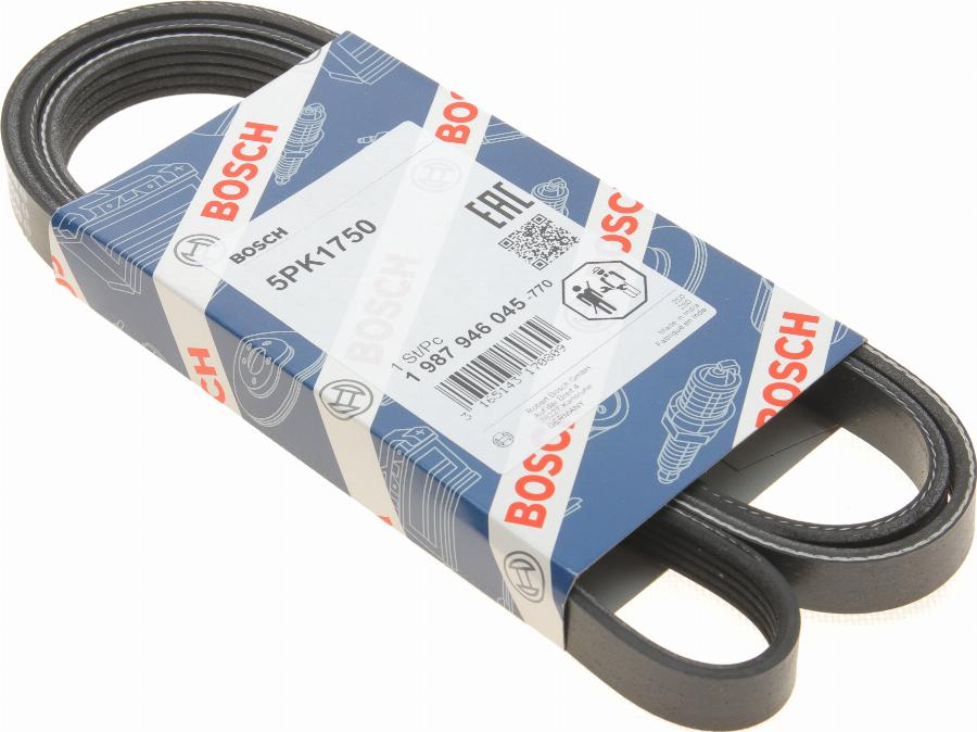 BOSCH 1 987 946 045 - V-Ribbed Belt onlydrive.pro