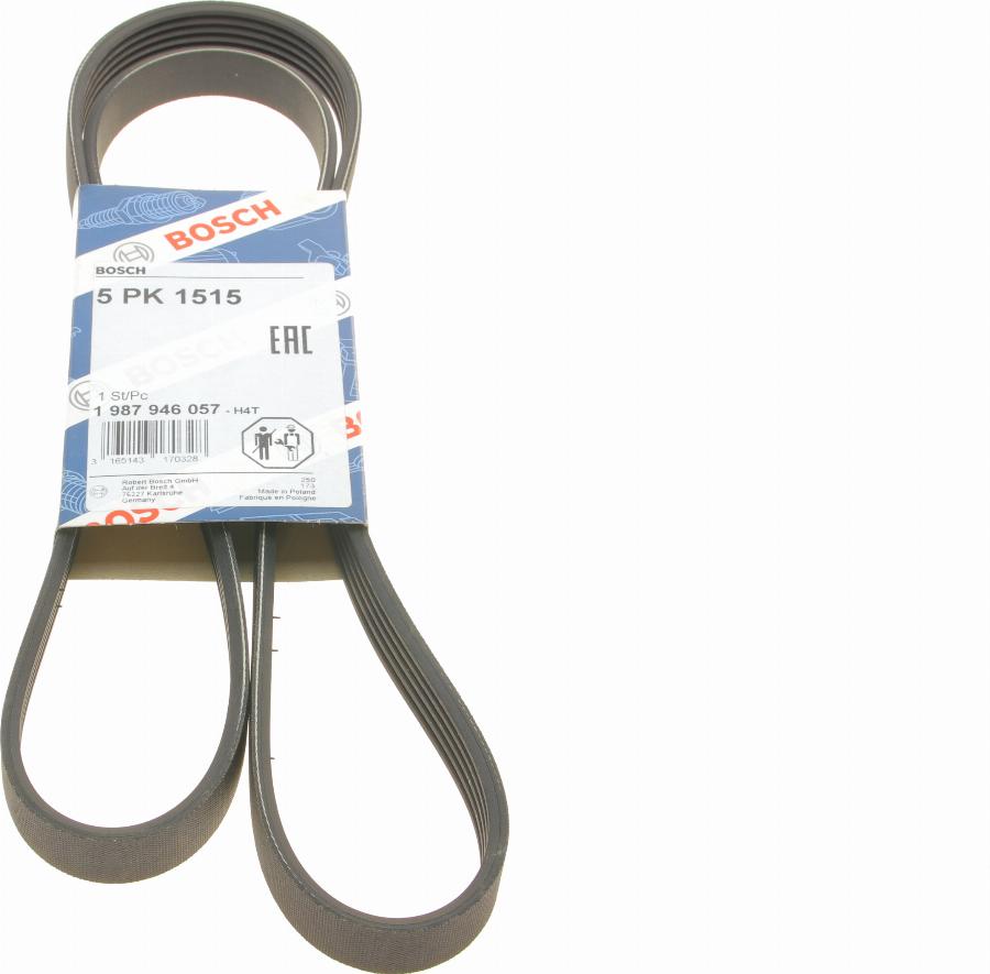 BOSCH 1 987 946 057 - V-Ribbed Belt onlydrive.pro