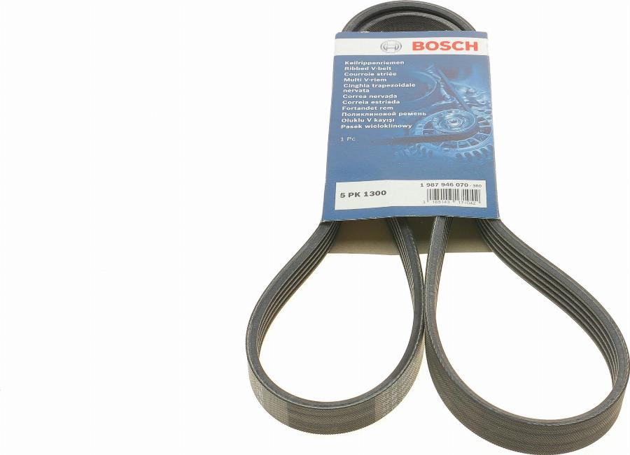 BOSCH 1 987 946 070 - V-Ribbed Belt onlydrive.pro