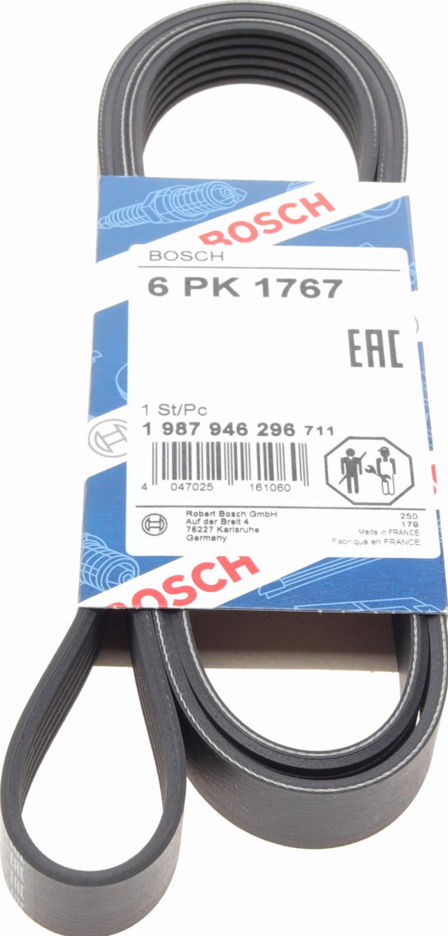 BOSCH 1 987 946 296 - V-Ribbed Belt onlydrive.pro