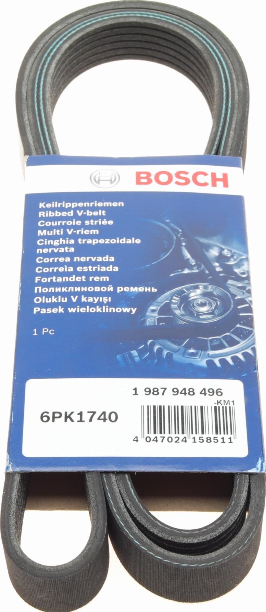 BOSCH 1 987 948 496 - Поликлиновой ремень onlydrive.pro