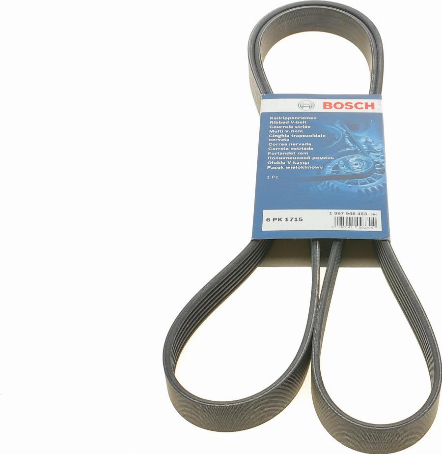 BOSCH 1 987 948 453 - V-Ribbed Belt onlydrive.pro