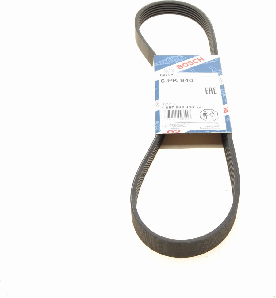 BOSCH 1 987 948 434 - V-Ribbed Belt onlydrive.pro