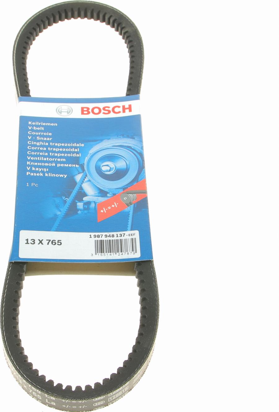 BOSCH 1 987 948 137 - Клиновой ремень, поперечные рёбра onlydrive.pro