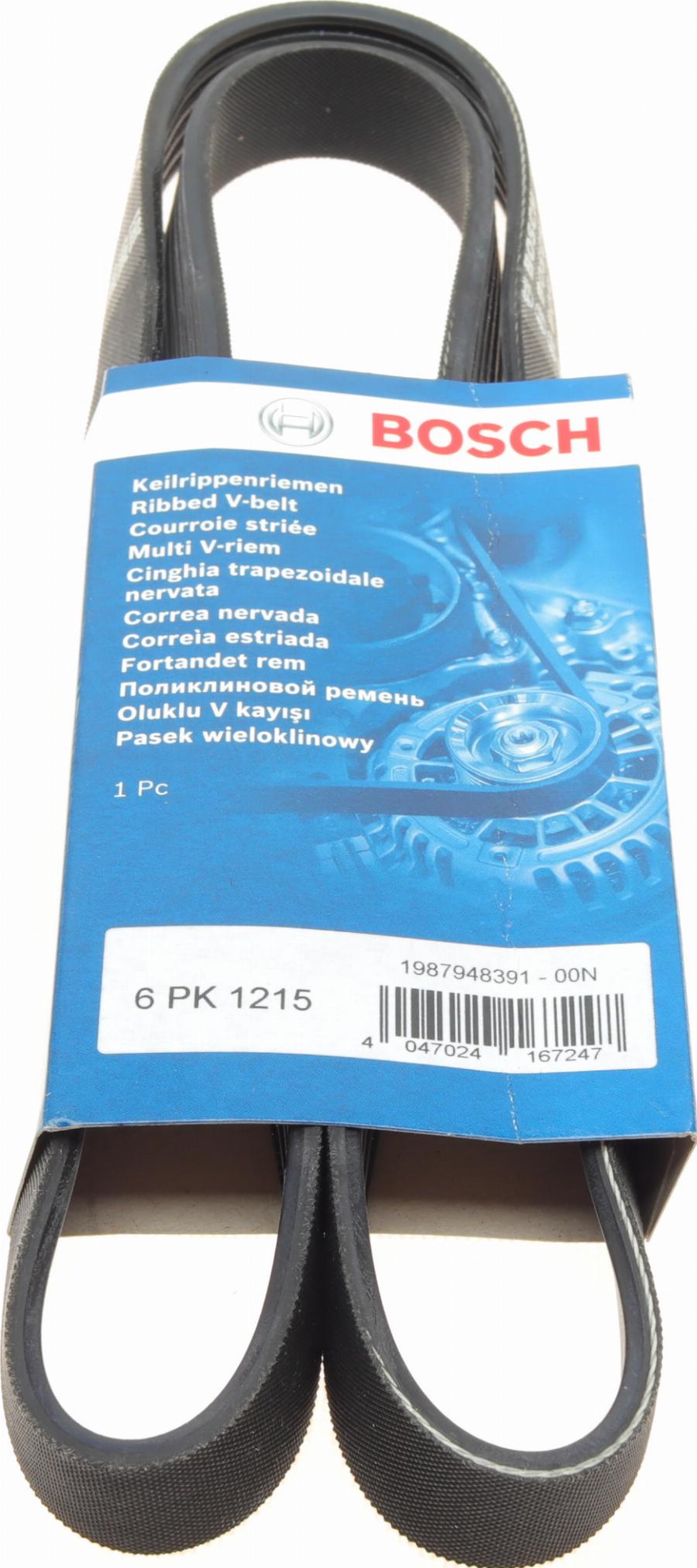 BOSCH 1 987 948 391 - Поликлиновой ремень onlydrive.pro