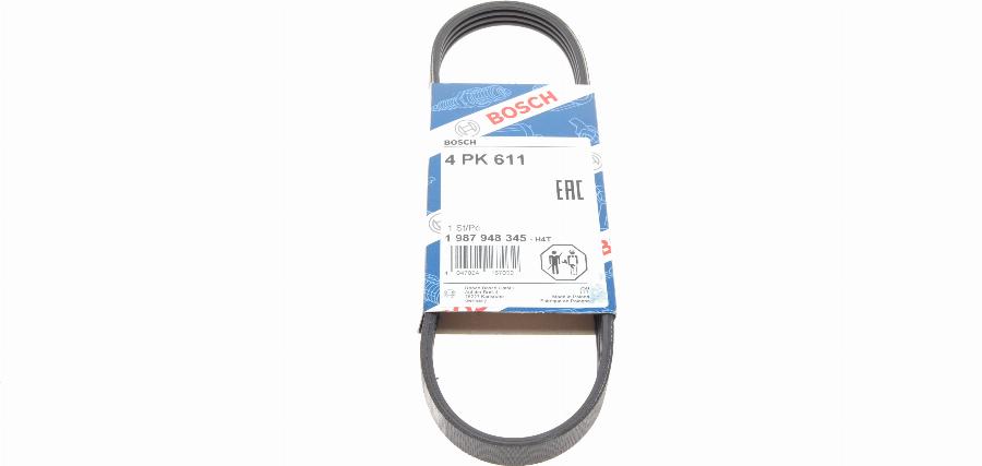 BOSCH 1 987 948 345 - V-Ribbed Belt onlydrive.pro