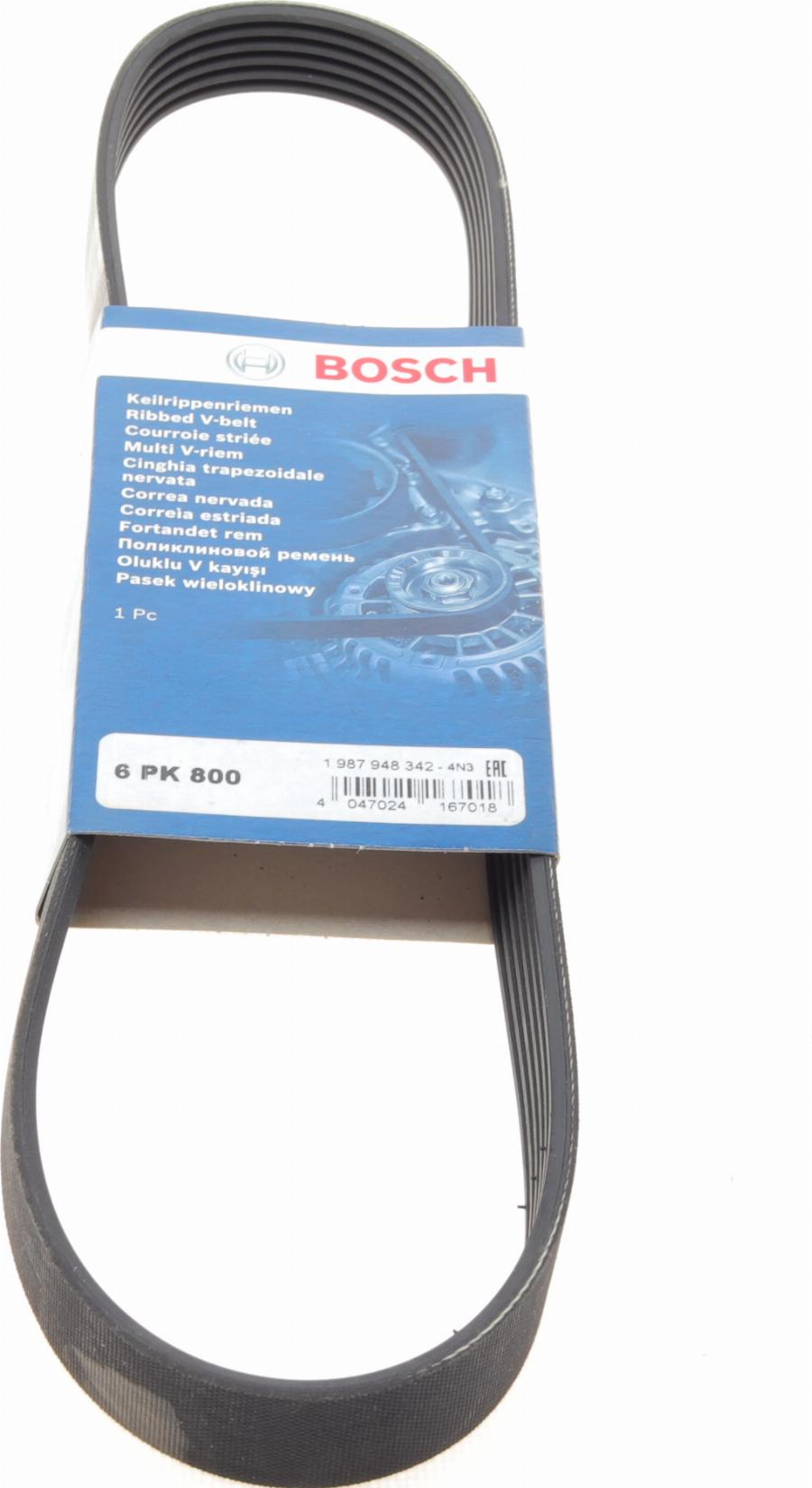 BOSCH 1 987 948 342 - Поликлиновой ремень onlydrive.pro