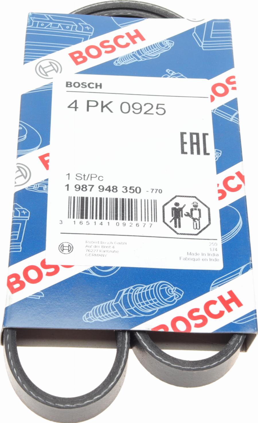 BOSCH 1 987 948 350 - Поликлиновой ремень onlydrive.pro