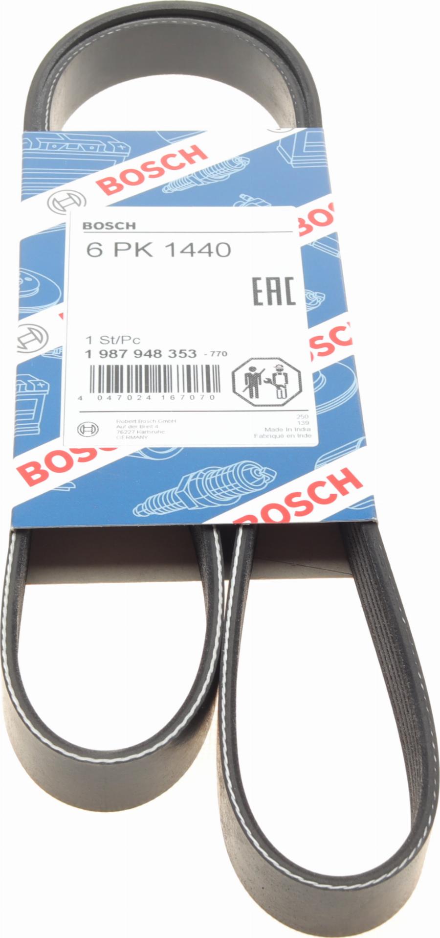 BOSCH 1 987 948 353 - V-Ribbed Belt onlydrive.pro