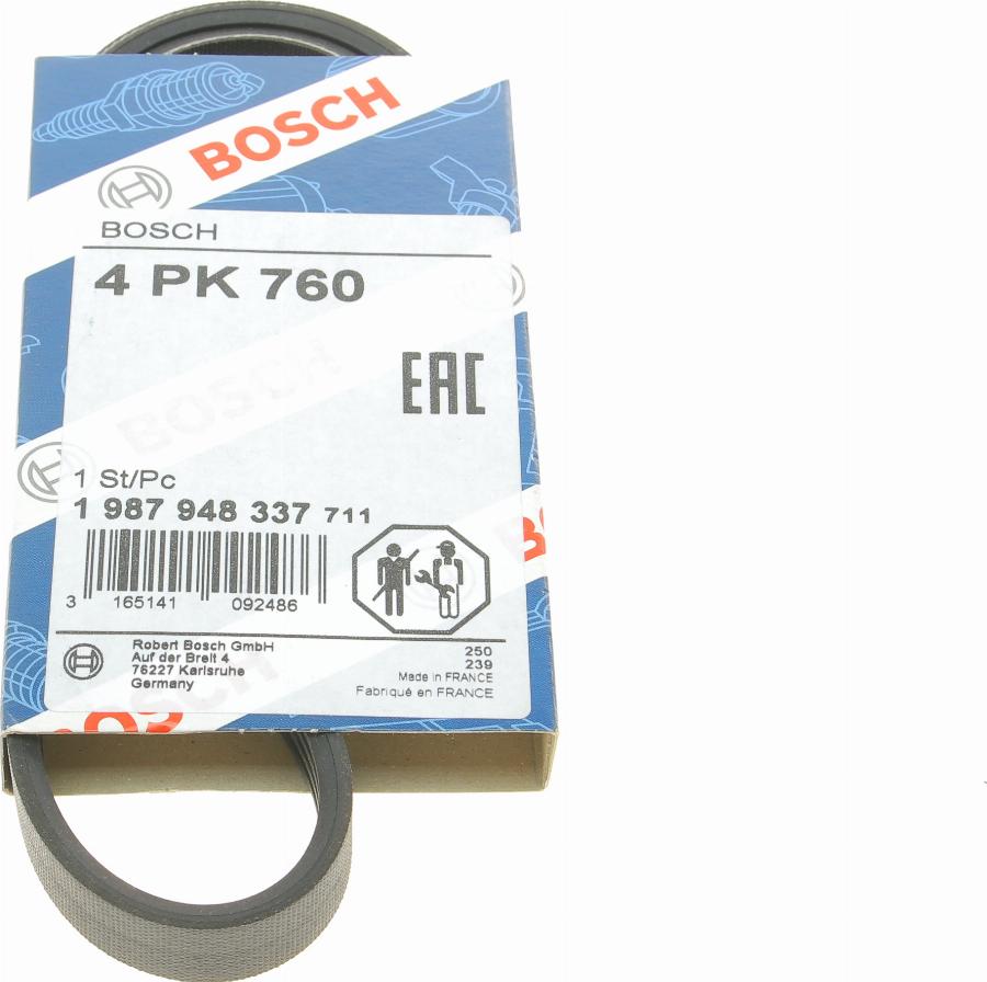 BOSCH 1 987 948 337 - V formos rumbuoti diržai onlydrive.pro