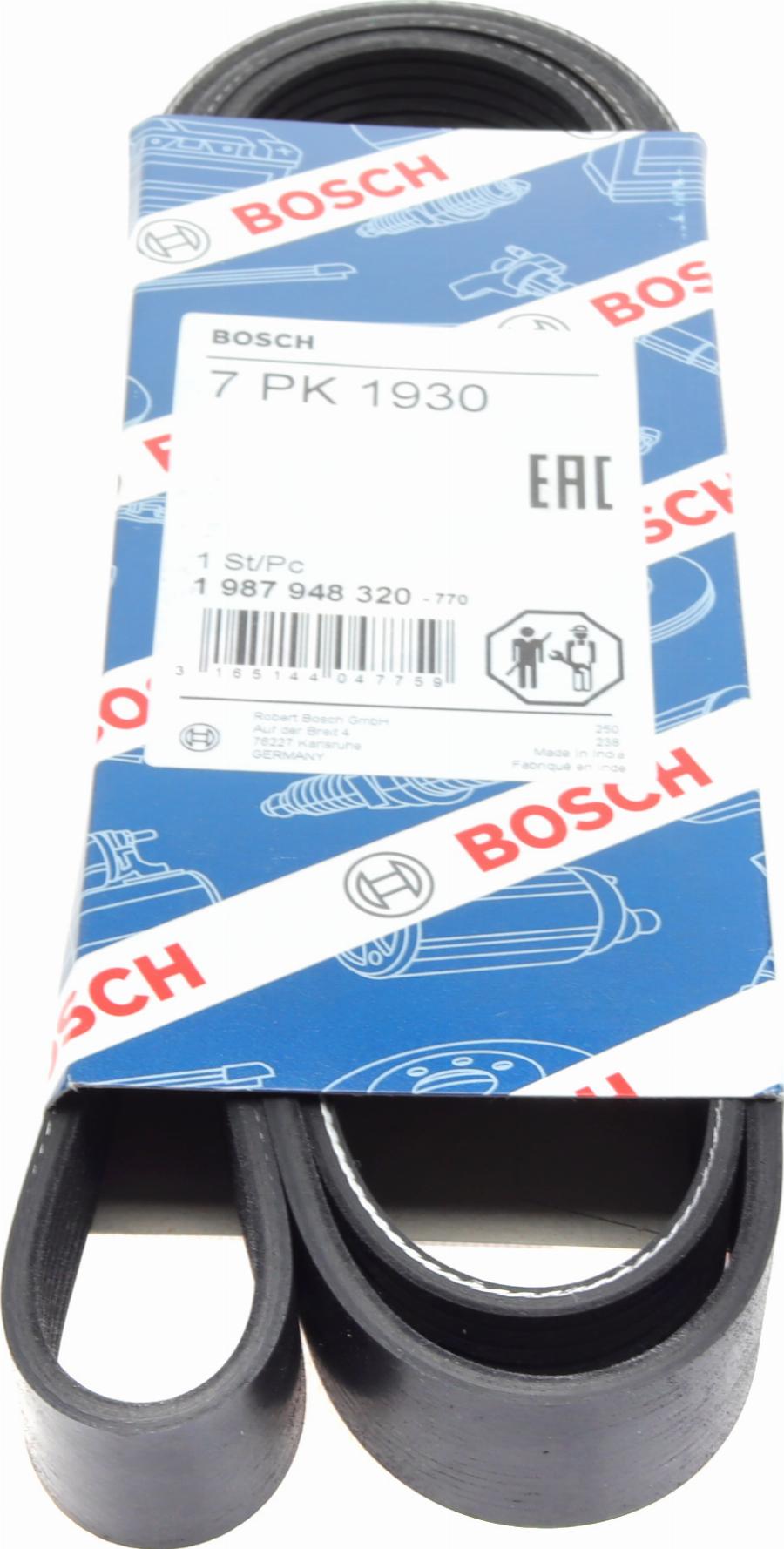 BOSCH 1 987 948 320 - V-Ribbed Belt onlydrive.pro