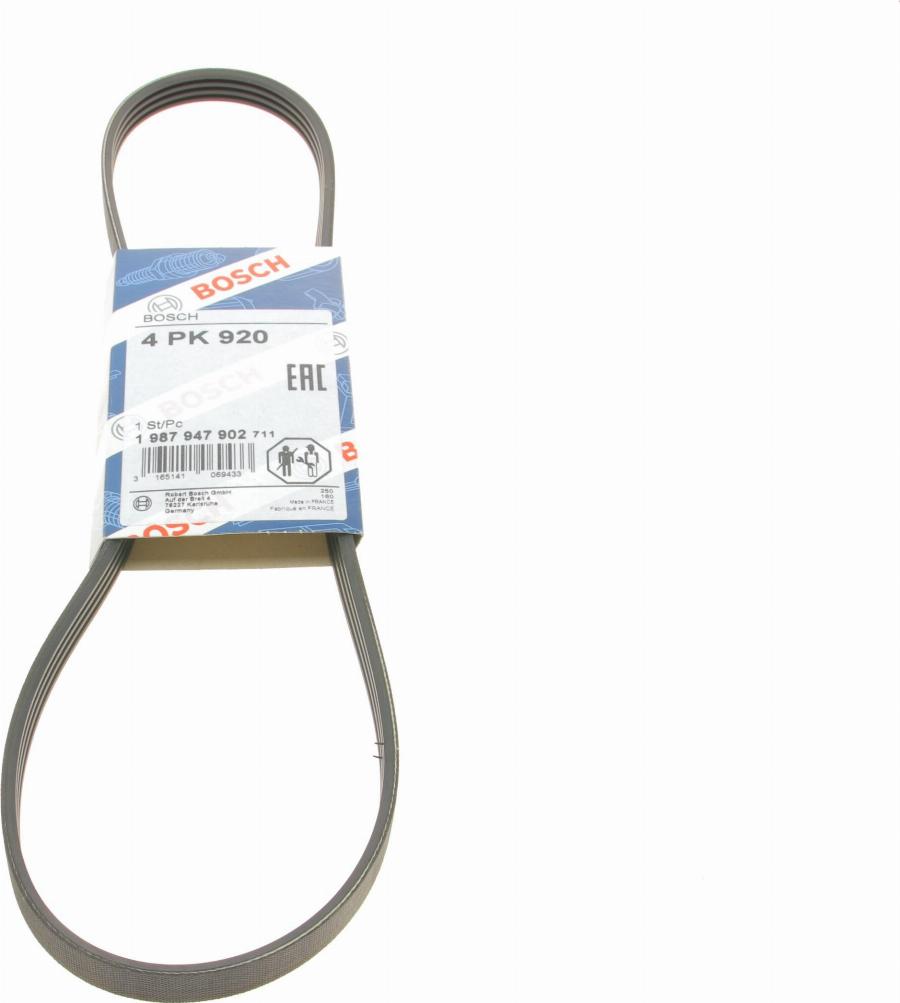 BOSCH 1 987 947 902 - V-Ribbed Belt onlydrive.pro