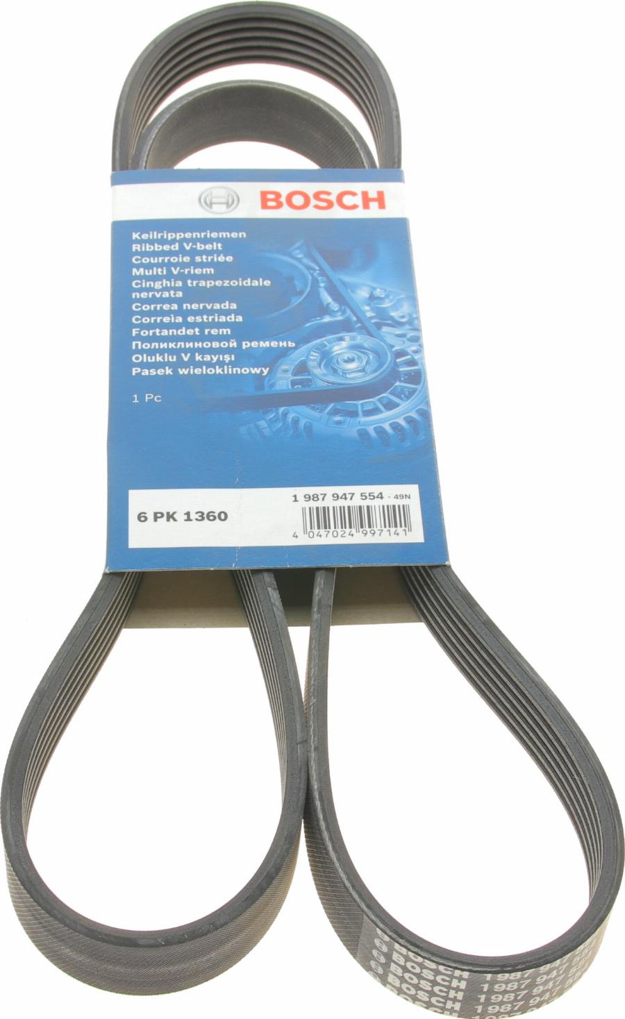 BOSCH 1 987 947 554 - Ķīļrievu siksna onlydrive.pro