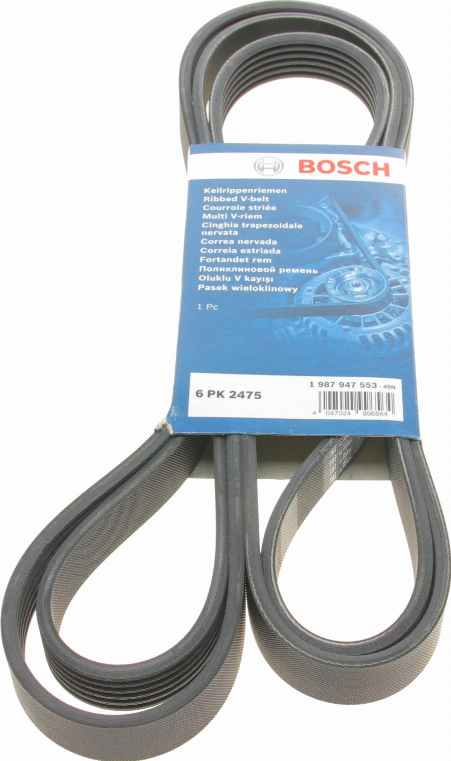 BOSCH 1 987 947 553 - V formos rumbuoti diržai onlydrive.pro