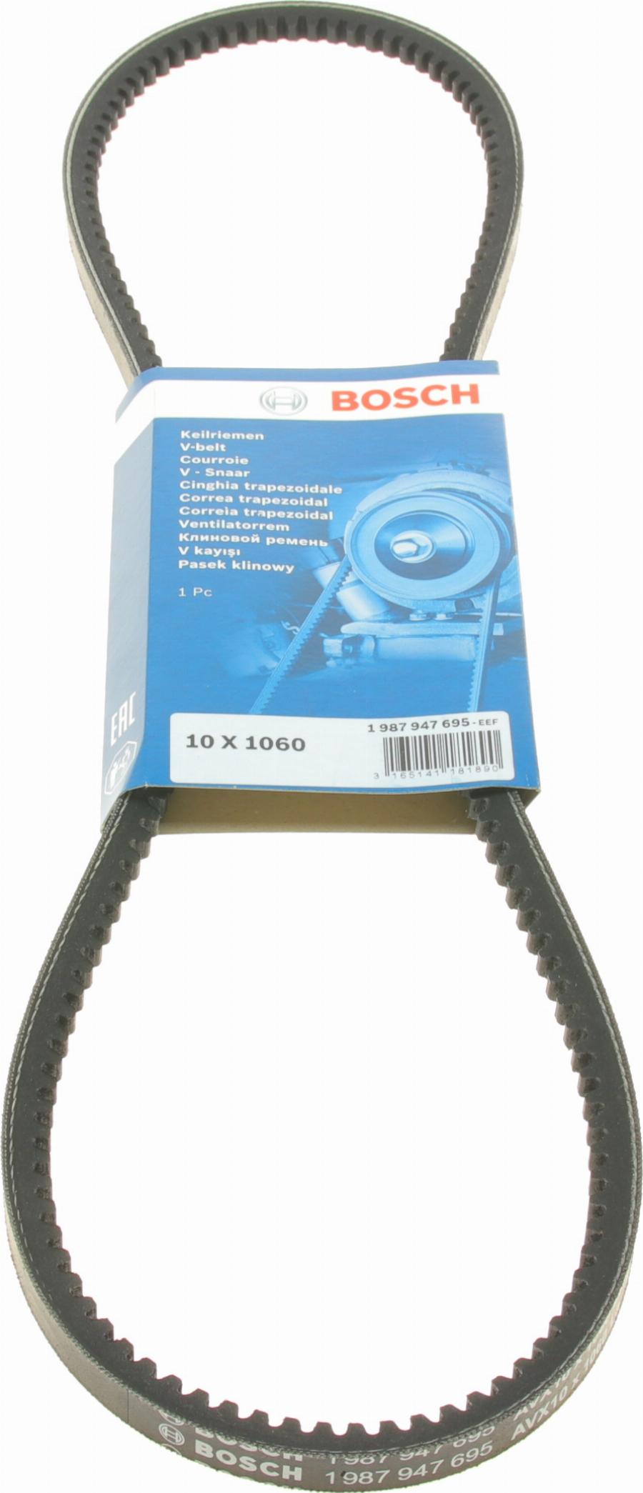 BOSCH 1 987 947 695 - V-Belt onlydrive.pro