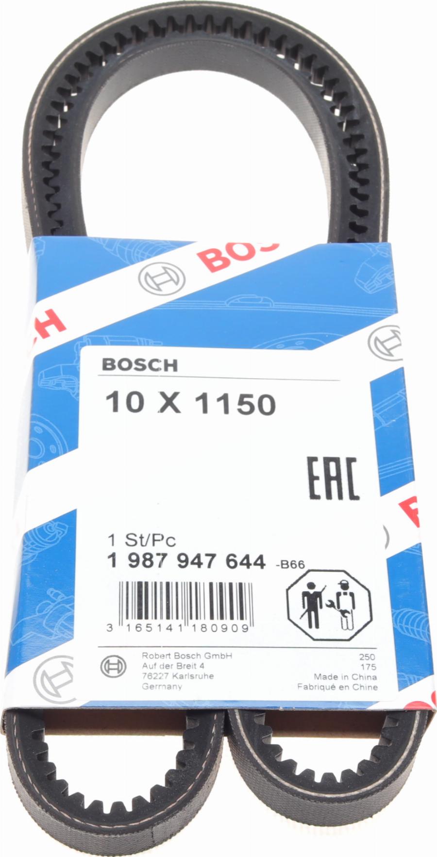 BOSCH 1 987 947 644 - V formos diržas onlydrive.pro