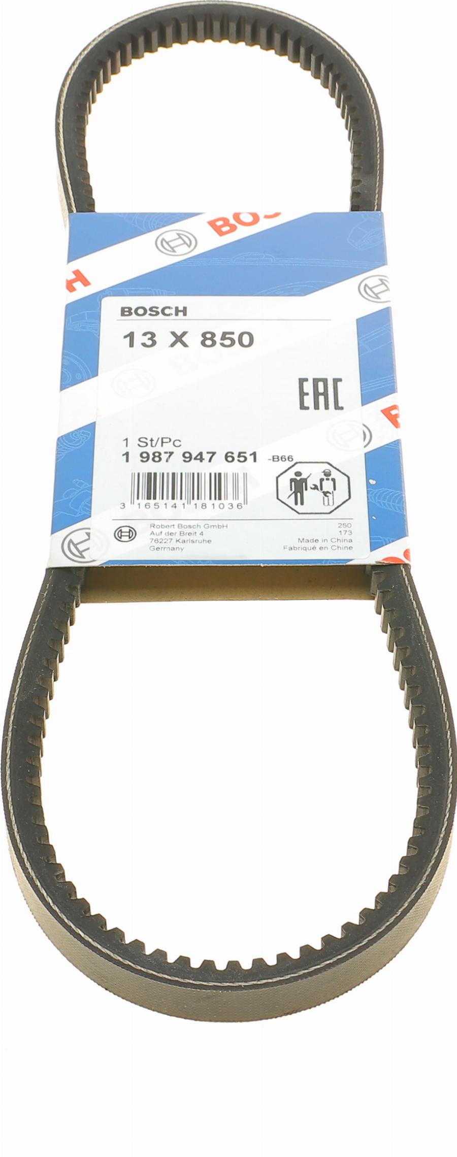 BOSCH 1 987 947 651 - V-Belt onlydrive.pro