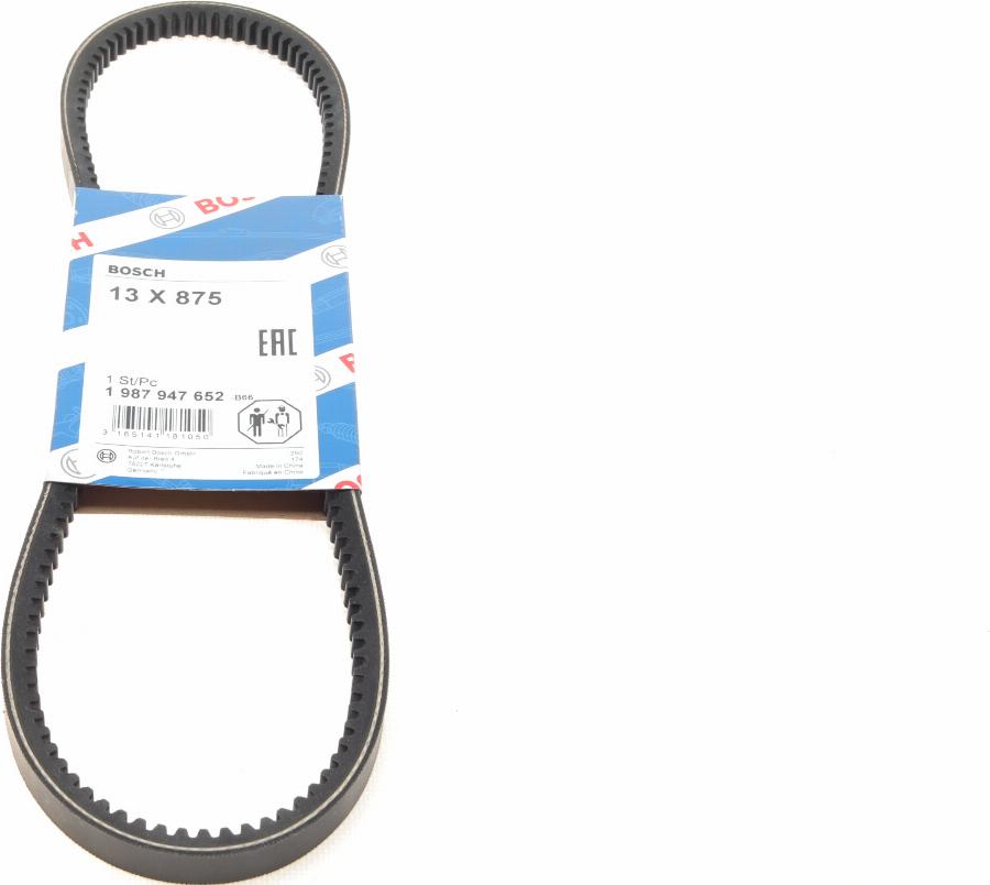 BOSCH 1 987 947 652 - V-Belt onlydrive.pro