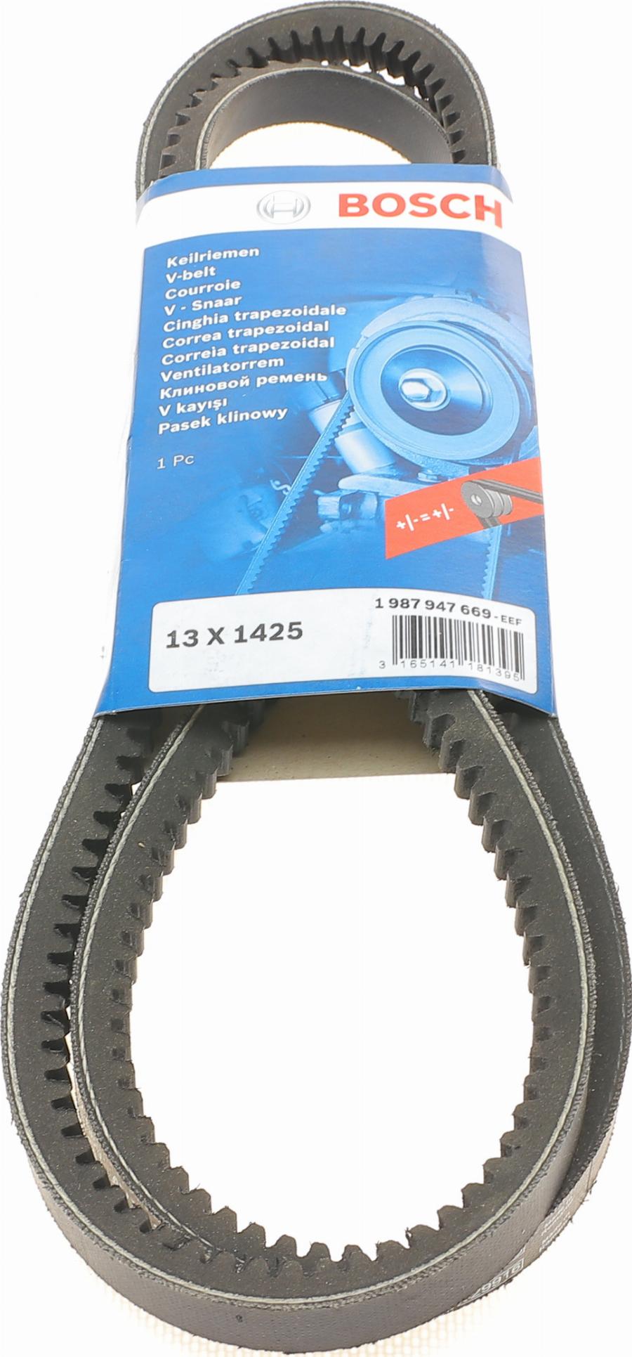 BOSCH 1 987 947 669 - V-Belt onlydrive.pro