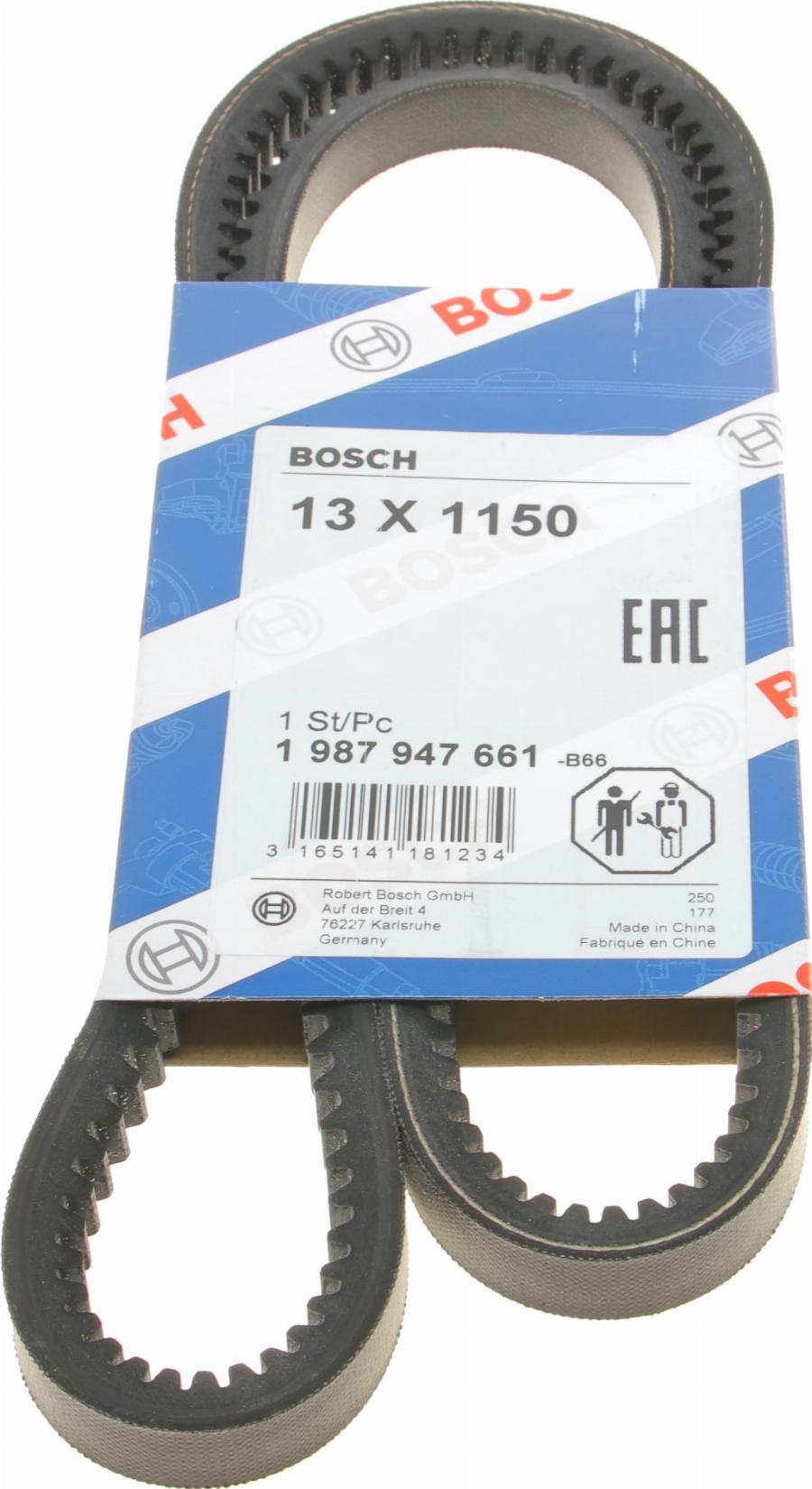 BOSCH 1 987 947 661 - V-Belt onlydrive.pro