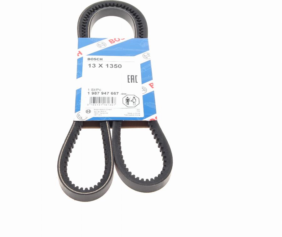 BOSCH 1 987 947 667 - V-Belt onlydrive.pro