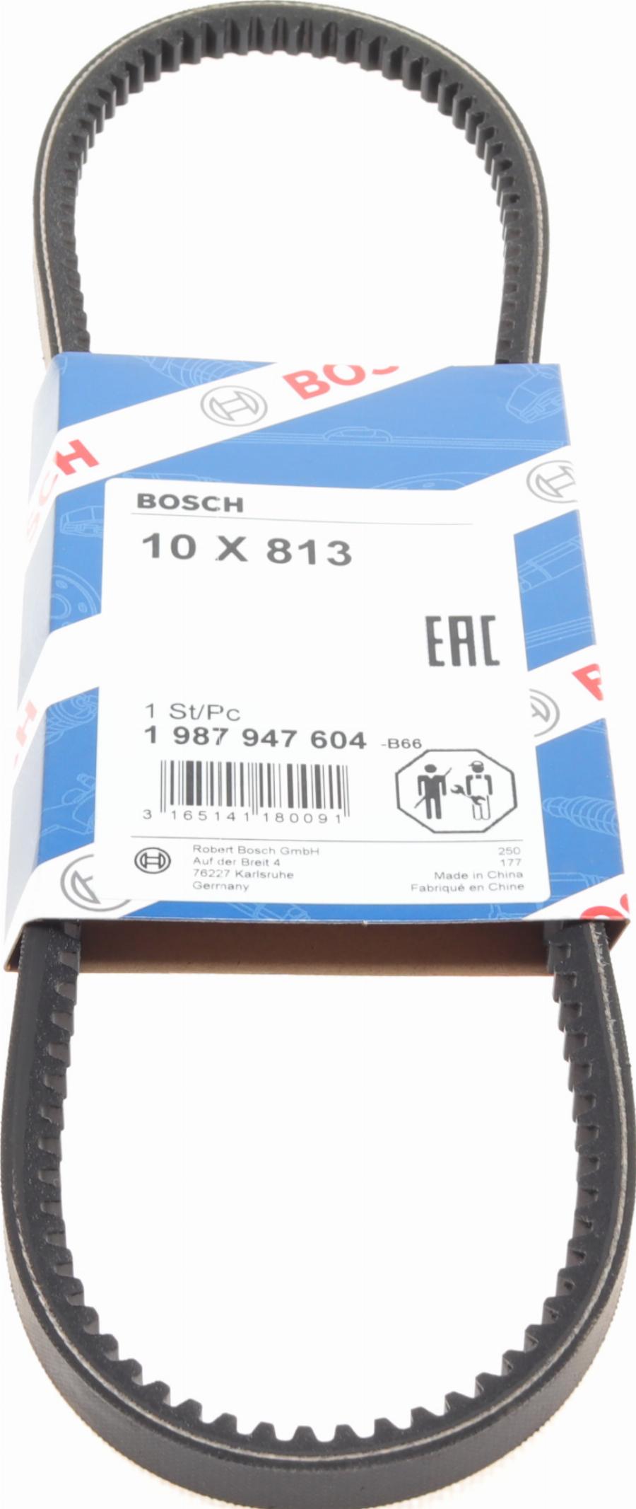 BOSCH 1 987 947 604 - V formos diržas onlydrive.pro