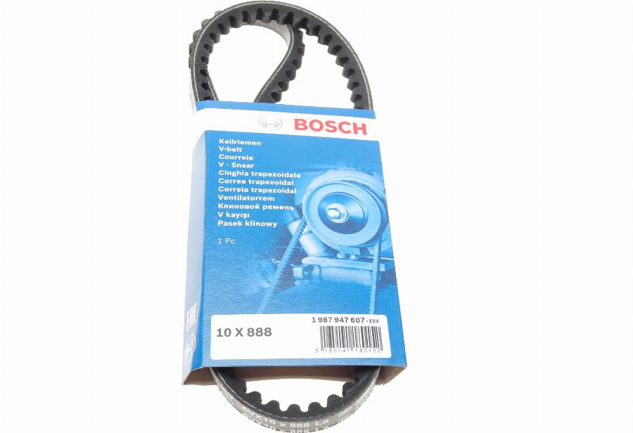 BOSCH 1 987 947 607 - Клиновой ремень, поперечные рёбра onlydrive.pro