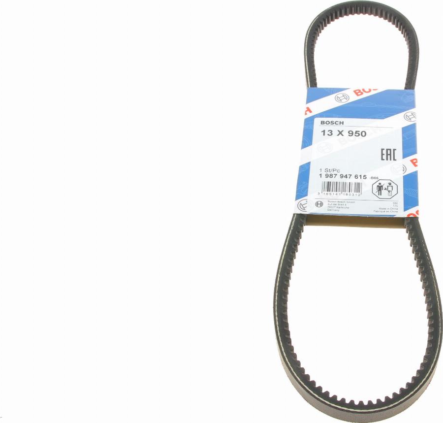 BOSCH 1 987 947 615 - V-Belt onlydrive.pro