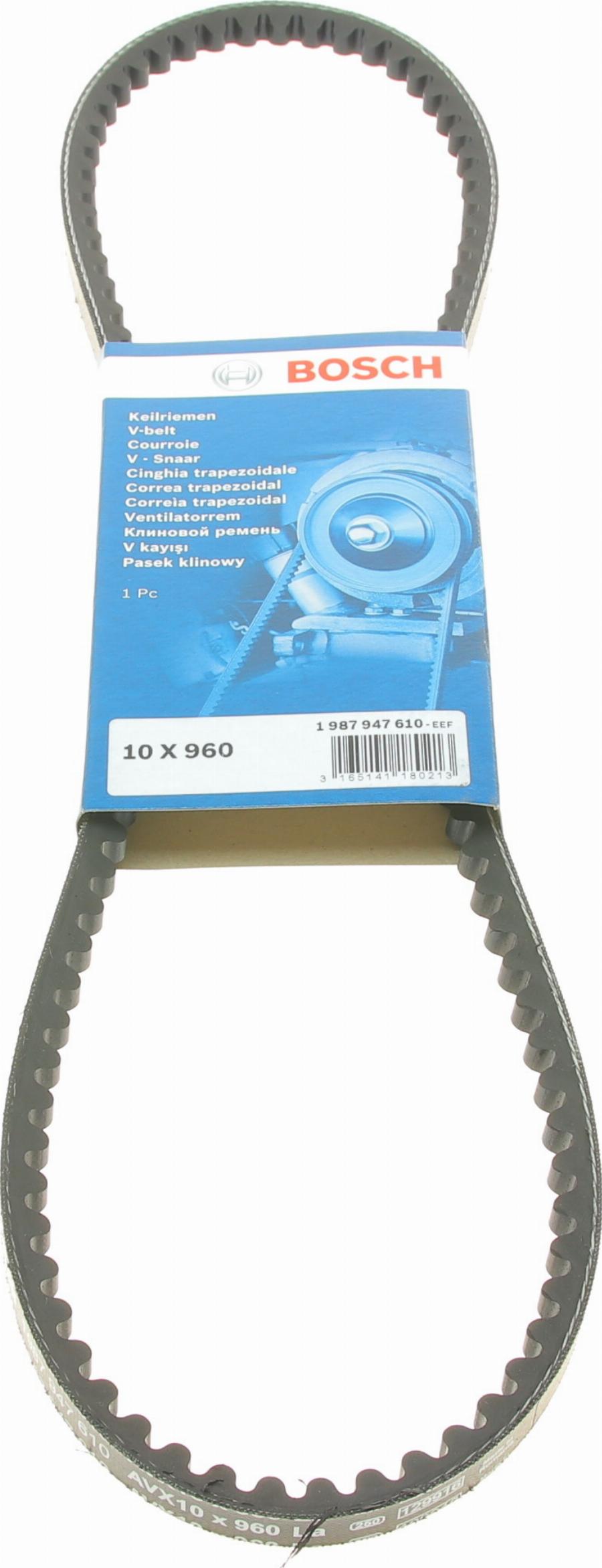 BOSCH 1 987 947 610 - V-Belt onlydrive.pro