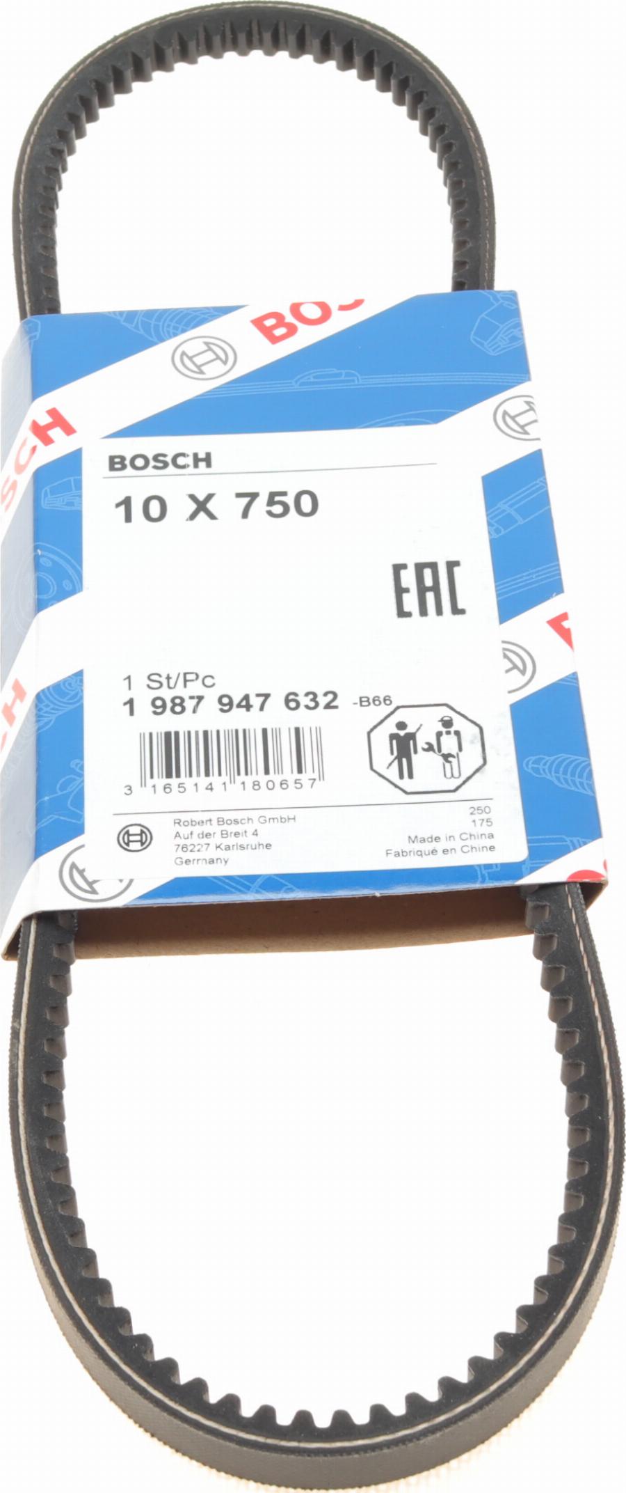 BOSCH 1 987 947 632 - V-Belt onlydrive.pro