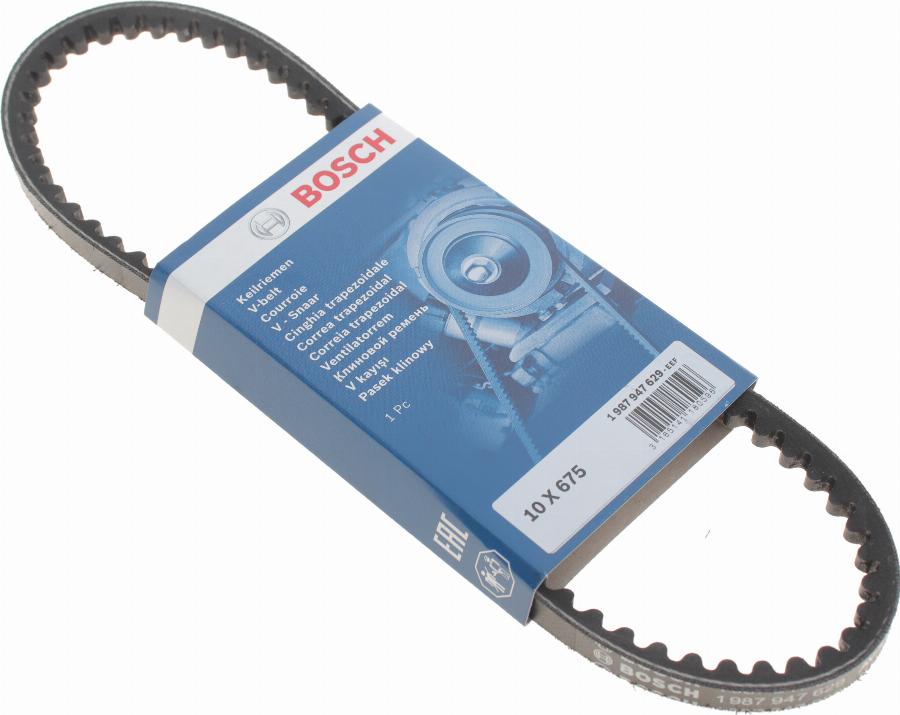 BOSCH 1 987 947 629 - Клиновой ремень, поперечные рёбра onlydrive.pro