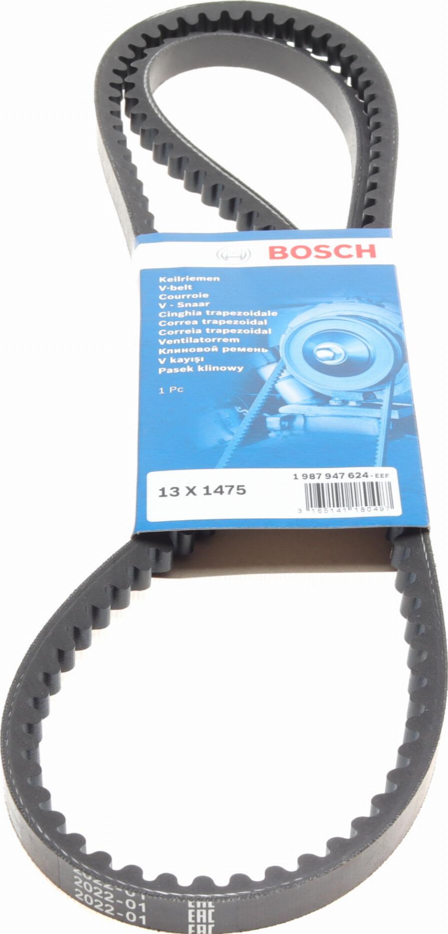 BOSCH 1 987 947 624 - V-Belt onlydrive.pro