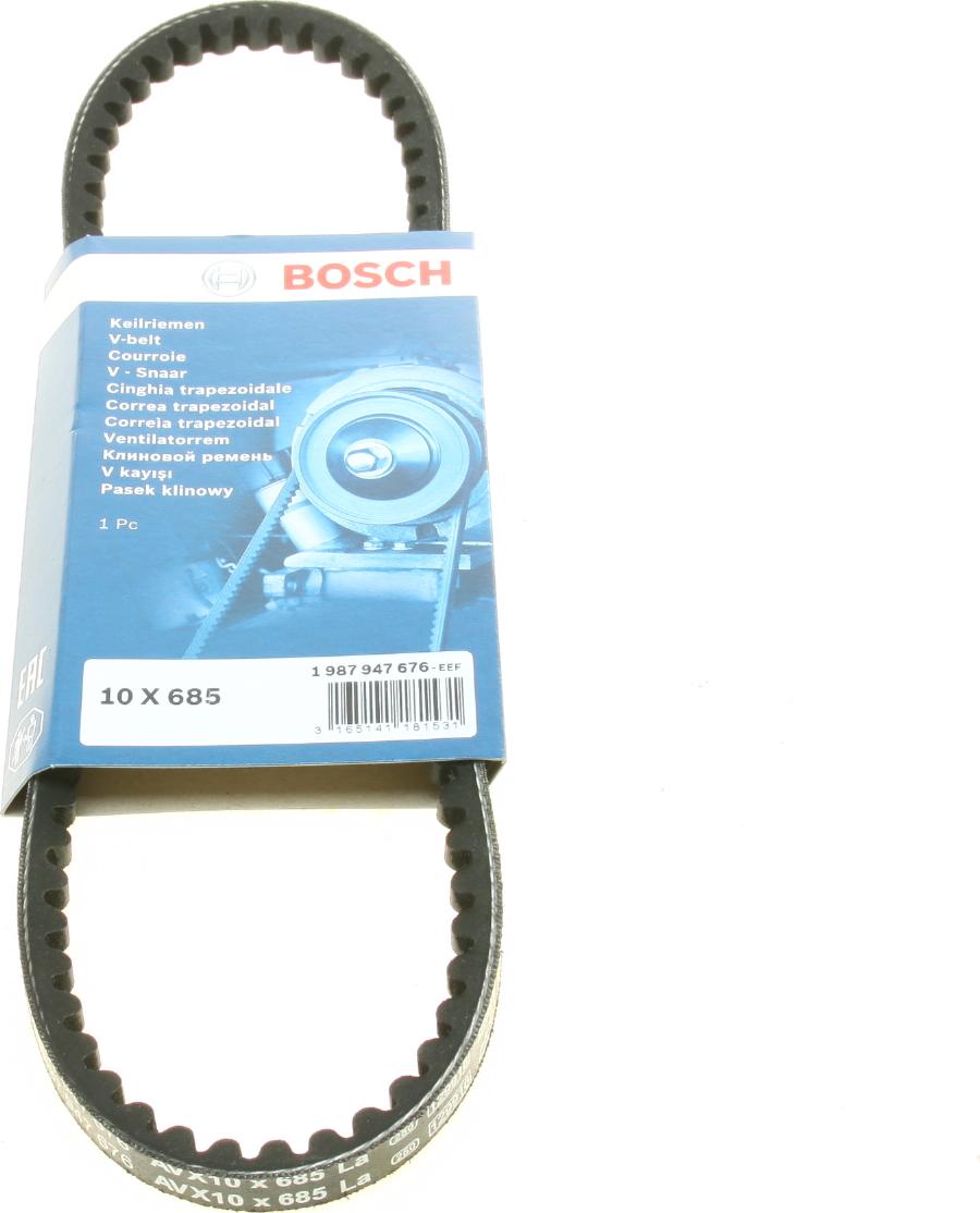 BOSCH 1 987 947 676 - Клиновой ремень, поперечные рёбра onlydrive.pro