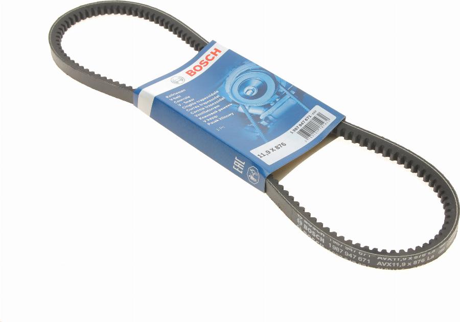 BOSCH 1 987 947 671 - V-Belt onlydrive.pro