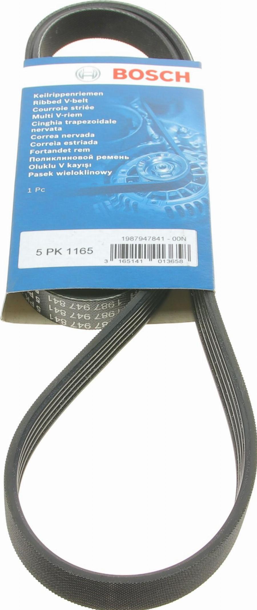 BOSCH 1 987 947 841 - V-Ribbed Belt onlydrive.pro