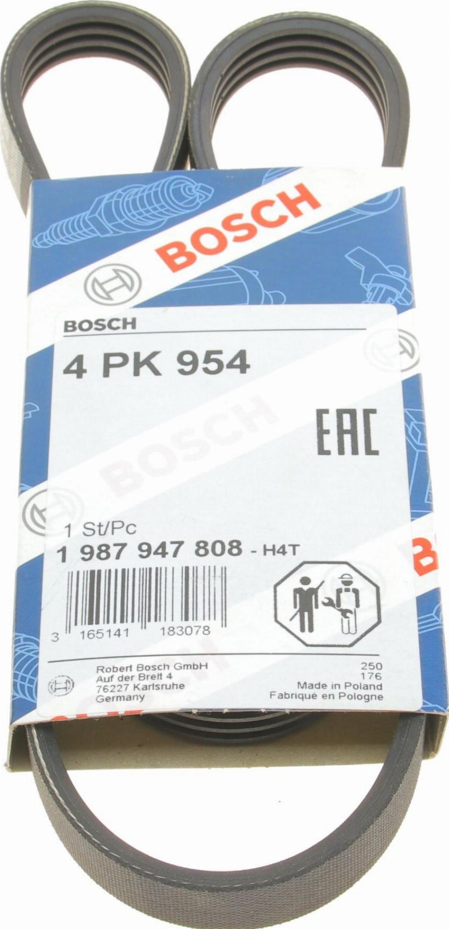 BOSCH 1 987 947 808 - V formos rumbuoti diržai onlydrive.pro