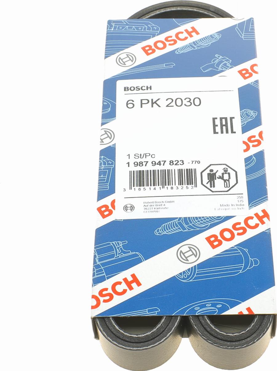 BOSCH 1 987 947 823 - V formos rumbuoti diržai onlydrive.pro