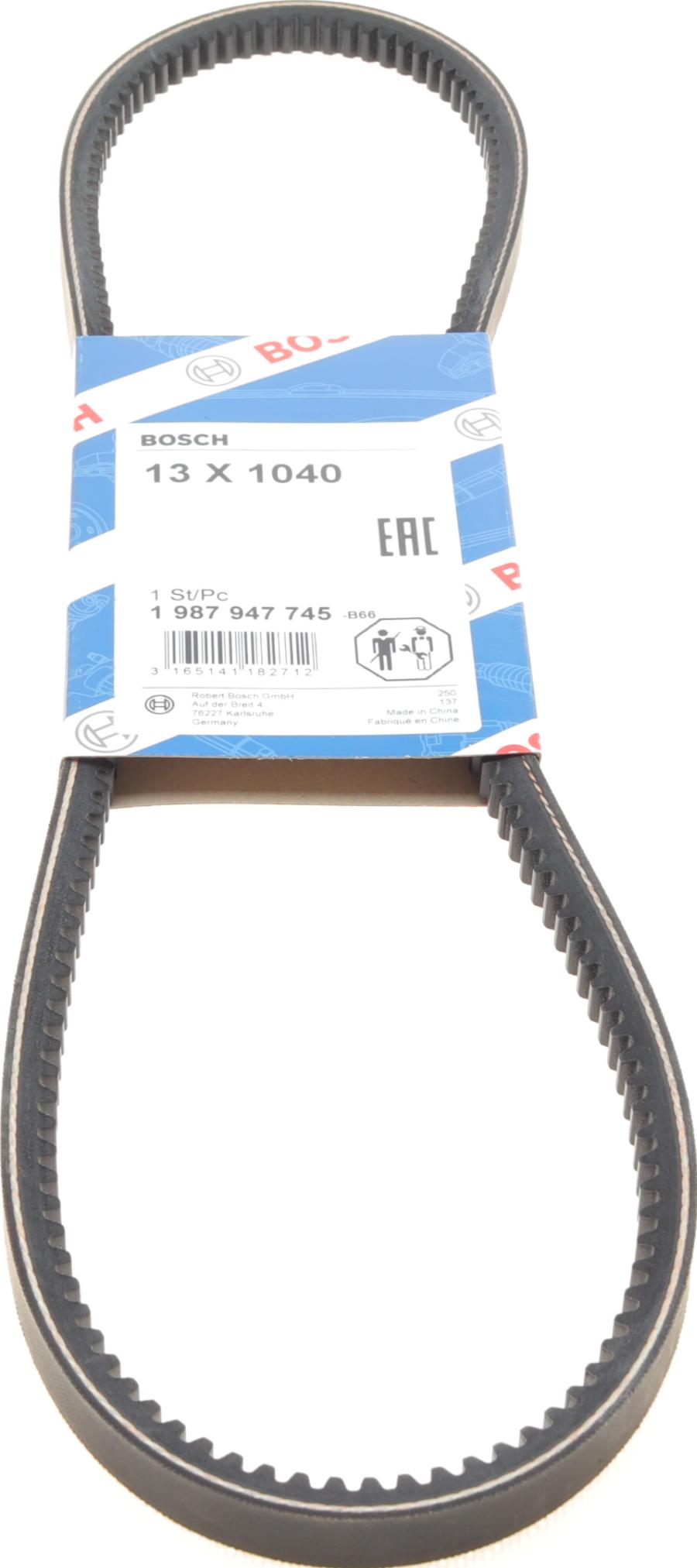 BOSCH 1 987 947 745 - V-Belt onlydrive.pro