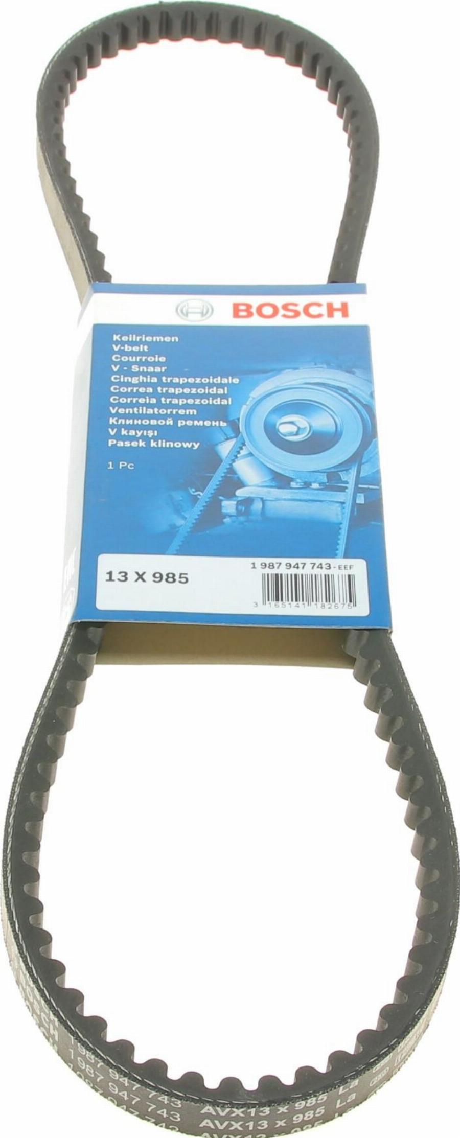 BOSCH 1 987 947 743 - V-Belt onlydrive.pro