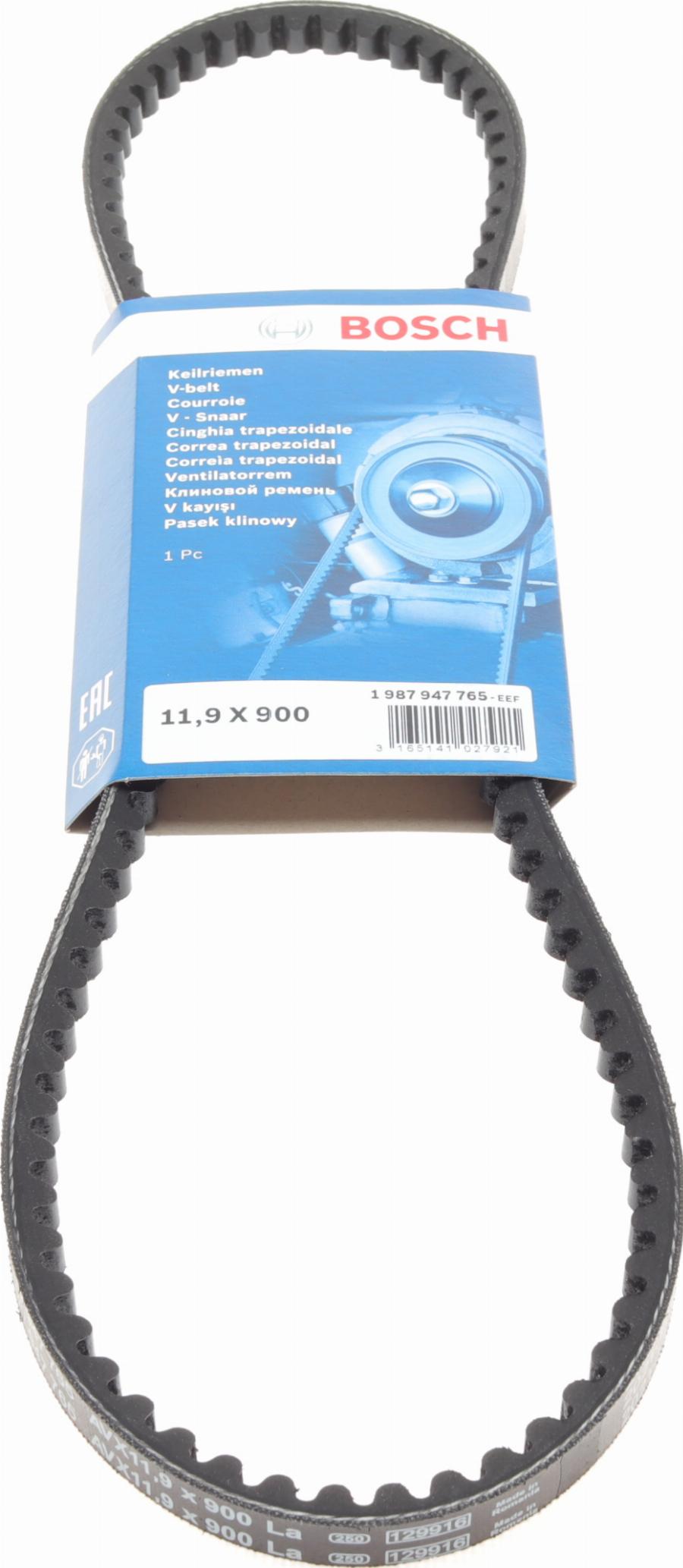 BOSCH 1 987 947 765 - V-Belt onlydrive.pro