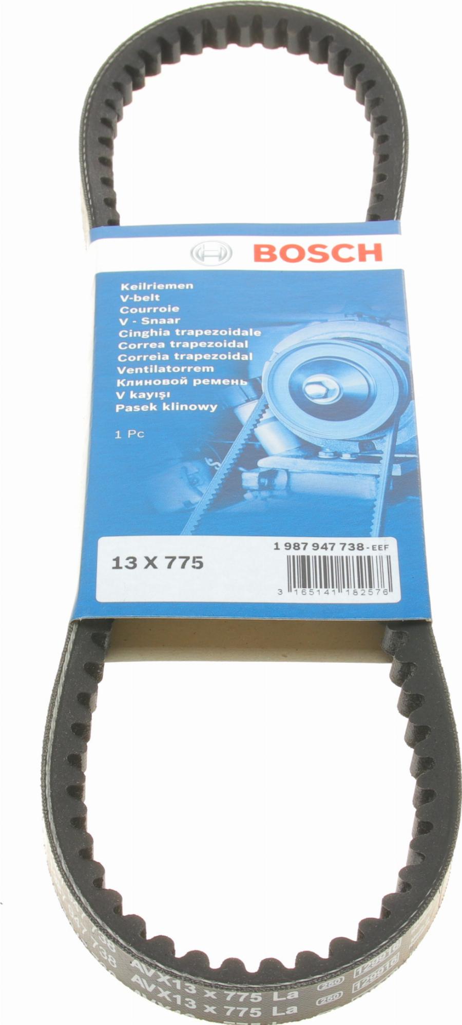 BOSCH 1 987 947 738 - V-Belt onlydrive.pro