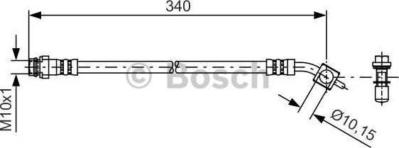 BOSCH 1 987 481 424 - Pidurivoolik onlydrive.pro